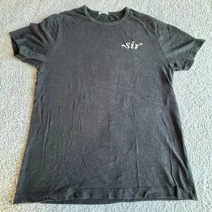 HIRO CLARK Sir Black Men’s Short Sleeve T-shirt Size Large 2020‎ Tee Top Mens